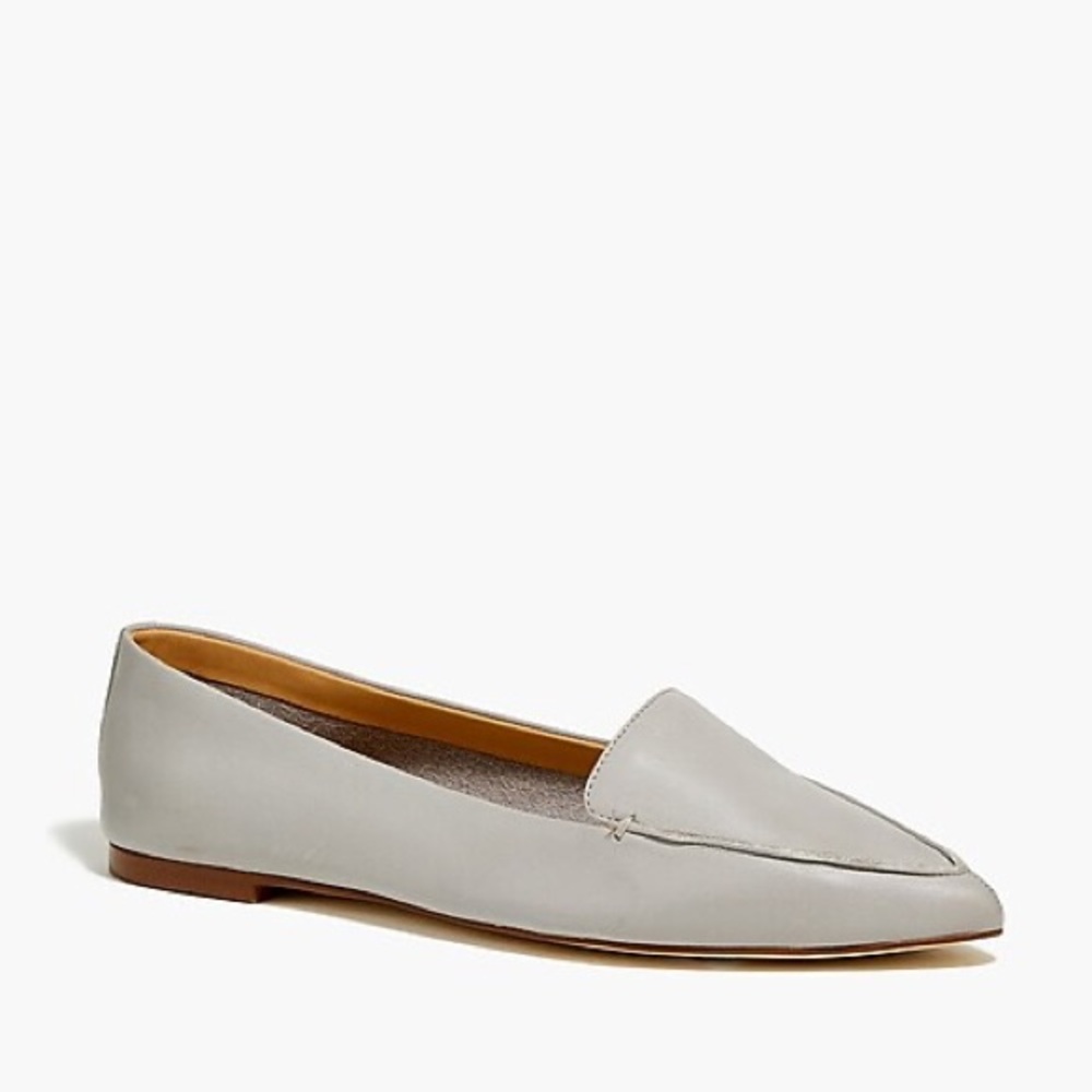 J Crew Edie Leather Loafers